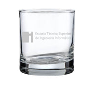 Vaso de whisky personalizable